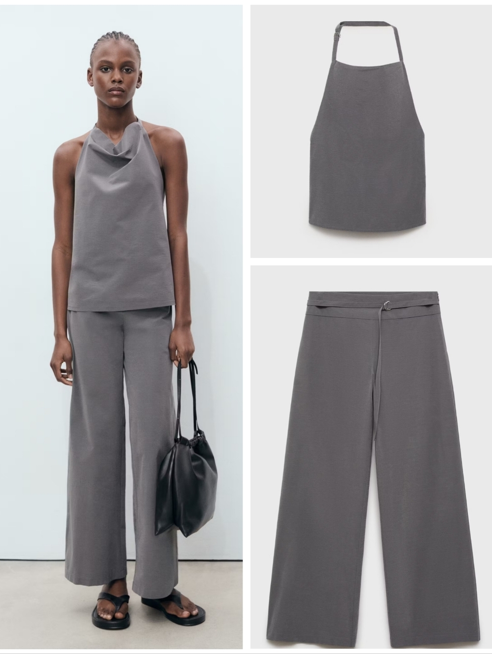 MANGO TOP/ Pants Set